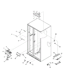 Evap Fan Assy And Lights parts for Kenmore Refrigerator 596.52679201 (59652679201, 596 52679201) from AppliancePartsPros.com