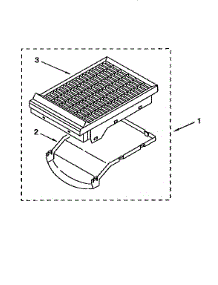 Dry Rack parts for Kenmore Dryer 110.97593430 (11097593430, 110 97593430) from AppliancePartsPros.com