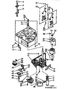 Drive System parts for Kenmore Washer 110.7105953 (1107105953, 110 7105953) from AppliancePartsPros.com