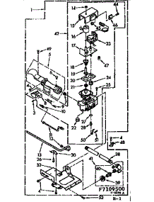 Burner Assembly parts for Kenmore Washer Dryer Combo 110.7109500 (1107109500, 110 7109500) from AppliancePartsPros.com