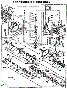Transmission Assembly parts for Kenmore Washer Dryer Combo 110.7109710 (1107109710, 110 7109710) from AppliancePartsPros.com