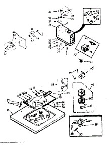 Top And Console parts for Kenmore Washer 110.7114033 (1107114033, 110 7114033) from AppliancePartsPros.com