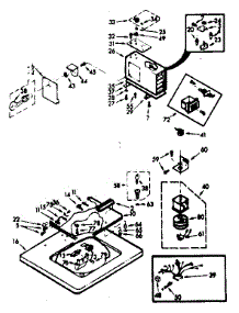 Top And Console parts for Kenmore Washer 110.7114035 (1107114035, 110 7114035) from AppliancePartsPros.com