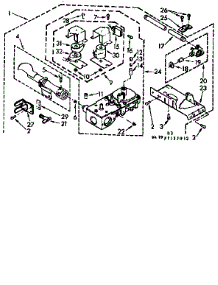 Burner Assembly parts for Kenmore Dryer 110.7117032 (1107117032, 110 7117032) from AppliancePartsPros.com