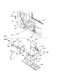 Machine Compartment parts for Kenmore Refrigerator 596.70004000 (59670004000, 596 70004000) from AppliancePartsPros.com