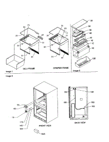 Crisper, Deli Frame / Water Filter parts for Kenmore Refrigerator 596.70009002 (59670009002, 596 70009002) from AppliancePartsPros.com