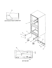 Insulation And Roller Assembly parts for Kenmore Refrigerator 596.71104100 (59671104100, 596 71104100) from AppliancePartsPros.com