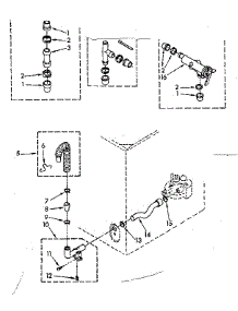 Water System Parts (Non-Suds Only) parts for Kenmore Washer 110.83383620 (11083383620, 110 83383620) from AppliancePartsPros.com