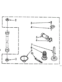 Miscellaneous Parts parts for Kenmore Washer 110.83383620 (11083383620, 110 83383620) from AppliancePartsPros.com