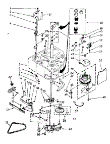 Drive Parts parts for Kenmore Washer 110.83592310 (11083592310, 110 83592310) from AppliancePartsPros.com