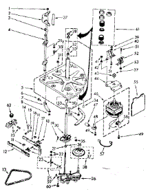 Drive Parts parts for Kenmore Washer 110.83592800 (11083592800, 110 83592800) from AppliancePartsPros.com