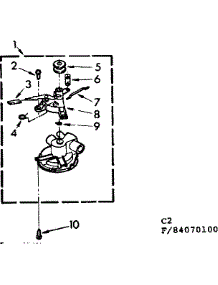 Water Pump Parts parts for Kenmore Washer 110.84070100 (11084070100, 110 84070100) from AppliancePartsPros.com