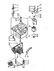 Drive System parts for Kenmore Washer 110.7014674 (1107014674, 110 7014674) from AppliancePartsPros.com