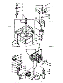 Drive System parts for Kenmore Washer 110.7014802 (1107014802, 110 7014802) from AppliancePartsPros.com