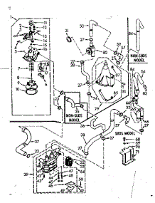 Water System parts for Kenmore Washer 110.7015652 (1107015652, 110 7015652) from AppliancePartsPros.com