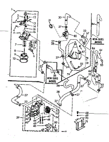 Water System parts for Kenmore Washer 110.7015675 (1107015675, 110 7015675) from AppliancePartsPros.com