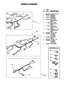 Wiring Harness parts for Kenmore Dryer 110.70232000 (11070232000, 110 70232000) from AppliancePartsPros.com