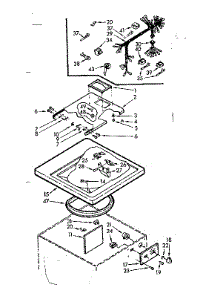 Top And Control Assembly parts for Kenmore Washer 110.7033102 (1107033102, 110 7033102) from AppliancePartsPros.com