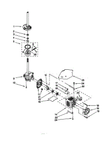 Brake / Clutch / Gearcase / Motor / Pump parts for Kenmore Washer Dryer Combo 110.88764792 (11088764792, 110 88764792) from AppliancePartsPros.com