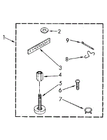 Miscellaneous parts for Kenmore Washer 110.91110100 (11091110100, 110 91110100) from AppliancePartsPros.com
