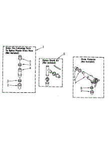 Water System parts for Kenmore Washer 110.91110100 (11091110100, 110 91110100) from AppliancePartsPros.com
