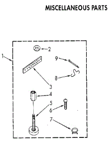 Miscellaneous parts for Kenmore Washer 110.91110110 (11091110110, 110 91110110) from AppliancePartsPros.com