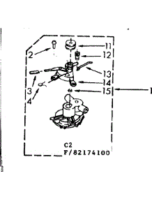 Pump Parts parts for Kenmore Washer 110.82174100 (11082174100, 110 82174100) from AppliancePartsPros.com