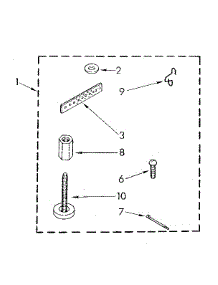 Miscellaneous parts for Kenmore Washer 110.82467620 (11082467620, 110 82467620) from AppliancePartsPros.com