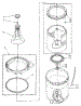 Agitator, Basket And Tub