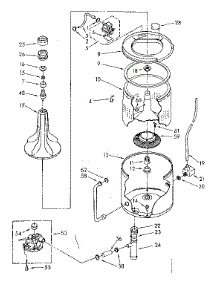 Tub And Basket Parts parts for Kenmore Washer 110.82470920 (11082470920, 110 82470920) from AppliancePartsPros.com