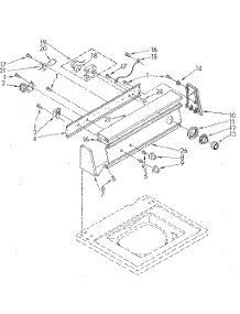 Console parts for Kenmore Washer 110.82477120 (11082477120, 110 82477120) from AppliancePartsPros.com