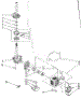 Brake, Clutch, Gearcase, Motor And Pump Parts
