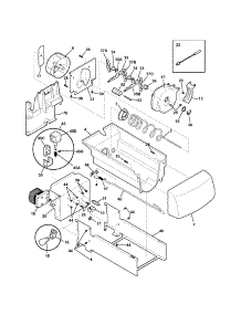 Ice Container parts for Kenmore Refrigerator 253.55679402 (25355679402, 253 55679402) from AppliancePartsPros.com