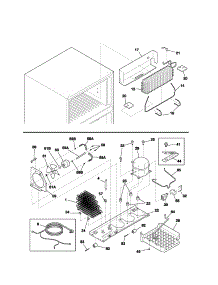 System parts for Kenmore Refrigerator 253.71114104 (25371114104, 253 71114104) from AppliancePartsPros.com