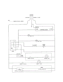 Wiring Schematic parts for Kenmore Refrigerator 253.71134101 (25371134101, 253 71134101) from AppliancePartsPros.com