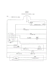 Wiring Schematic parts for Kenmore Refrigerator 253.71462100 (25371462100, 253 71462100) from AppliancePartsPros.com