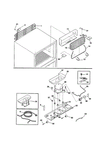 System parts for Kenmore Refrigerator 253.71462100 (25371462100, 253 71462100) from AppliancePartsPros.com