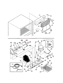 System parts for Kenmore Refrigerator 253.71799102 (25371799102, 253 71799102) from AppliancePartsPros.com
