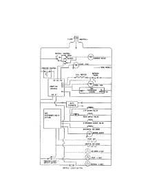 Wiring Schematic parts for Kenmore Refrigerator 253.51234101 (25351234101, 253 51234101) from AppliancePartsPros.com