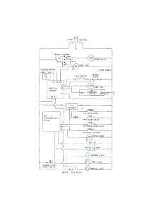 Wiring Schematic parts for Kenmore Refrigerator 253.51234106 (25351234106, 253 51234106) from AppliancePartsPros.com