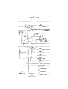 Wiring Schematic parts for Kenmore Refrigerator 253.51392101 (25351392101, 253 51392101) from AppliancePartsPros.com