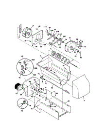 Ice Container parts for Kenmore Refrigerator 253.51392101 (25351392101, 253 51392101) from AppliancePartsPros.com