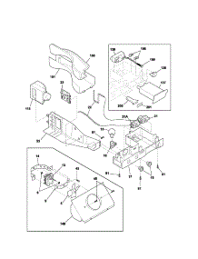 Controls parts for Kenmore Refrigerator 253.51392105 (25351392105, 253 51392105) from AppliancePartsPros.com