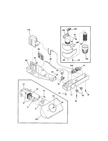 Controls parts for Kenmore Refrigerator 253.51622100 (25351622100, 253 51622100) from AppliancePartsPros.com