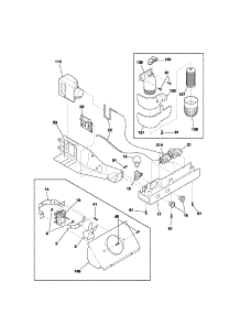 Controls parts for Kenmore Refrigerator 253.52612201 (25352612201, 253 52612201) from AppliancePartsPros.com