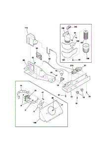 Controls parts for Kenmore Refrigerator 253.52622200 (25352622200, 253 52622200) from AppliancePartsPros.com
