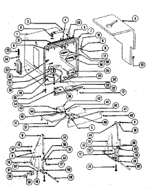 Tub Liner parts for Kenmore Dishwasher 194.95(1988) (19495(1988), 194 95(1988)) from AppliancePartsPros.com