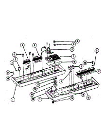 Control Panel parts for Kenmore Dishwasher 194.95(1988) (19495(1988), 194 95(1988)) from AppliancePartsPros.com
