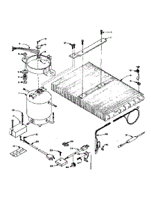 Freezer Unit Parts parts for Kenmore Freezer 198.5815040 (1985815040, 198 5815040) from AppliancePartsPros.com