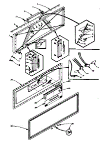 Freezer Door Parts parts for Kenmore Freezer 198.5815132 (1985815132, 198 5815132) from AppliancePartsPros.com